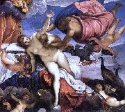 Jacopo Tintoretto The Origin of the Milky Way oil
